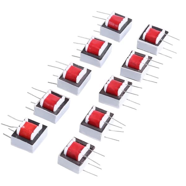 10 stk/pakke 600 : 600 Ohm 1:1 EI14 Isolasjonstransformator Lydtransformatorer