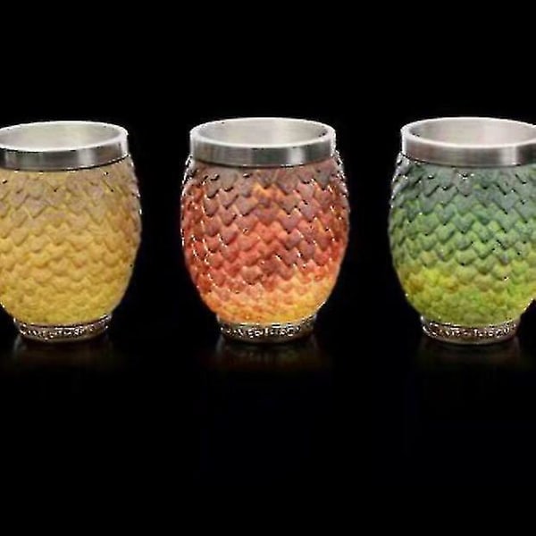 Game Of Thrones Creative Goblet Cup Möbler Tillbehör Vinglas-drake Äggkopp