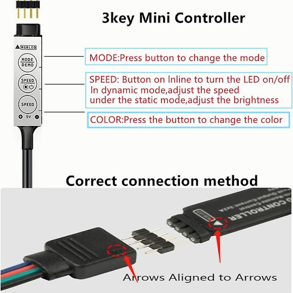 10m 5m Led-nauhavalot Rgb-infrapuna Bluetooth Control Luces Valoisa sisustus olohuoneeseen 5050 nauhavalaistus Fita-lamppu 10m 3 Key Button Control