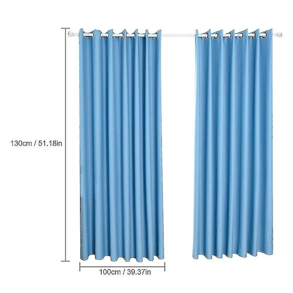 Thermal Insulating Room Darkening Curtains Dark green