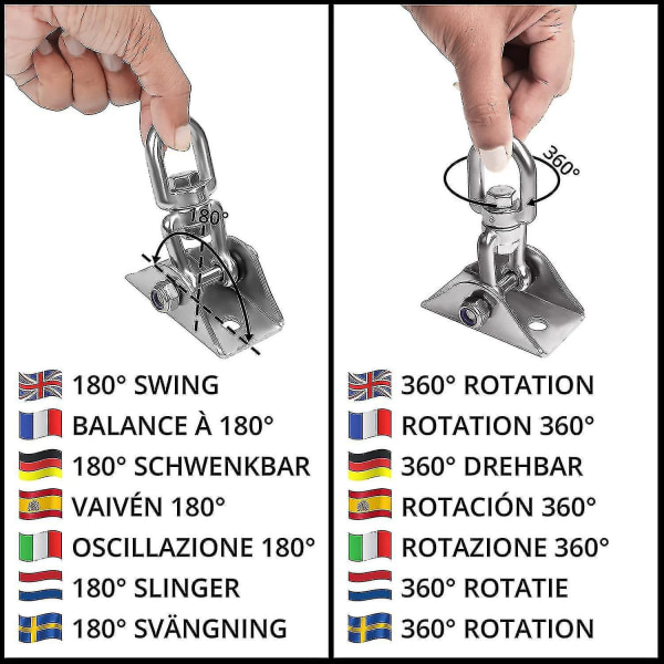 Heavy Duty hängande takkrok (1 st)