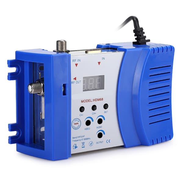 Analog HD-modulator HDM68 - High Definition Multimedia Interface RF VHF/UHF - Computertilbehør (EU-stik)