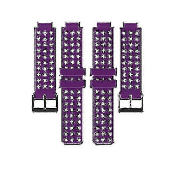 【BQ】Rem til Garmin Approach S20 Monokrom Urrem til Garmin Approach S20 Silikoneaa Purple