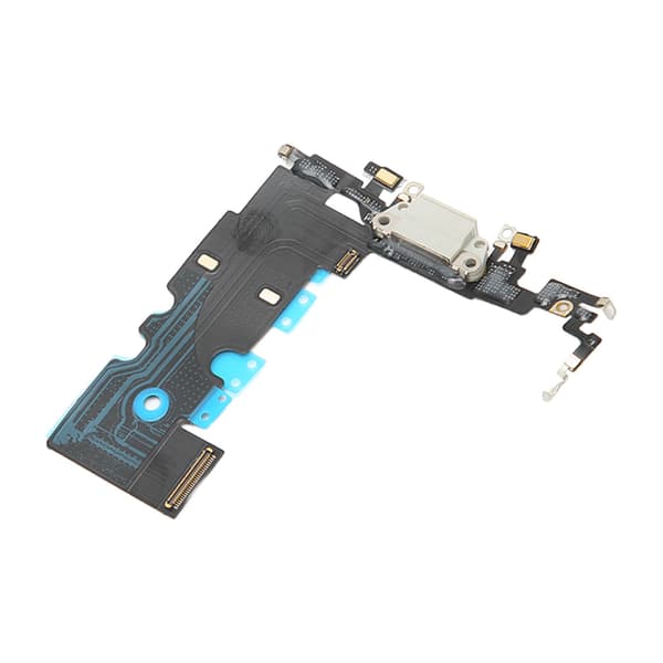 USB Lade Flex Kabel Telefon Ladeport Kobling Flex Kabel Erstatning for IPhone 8 Reparasjon Hvit