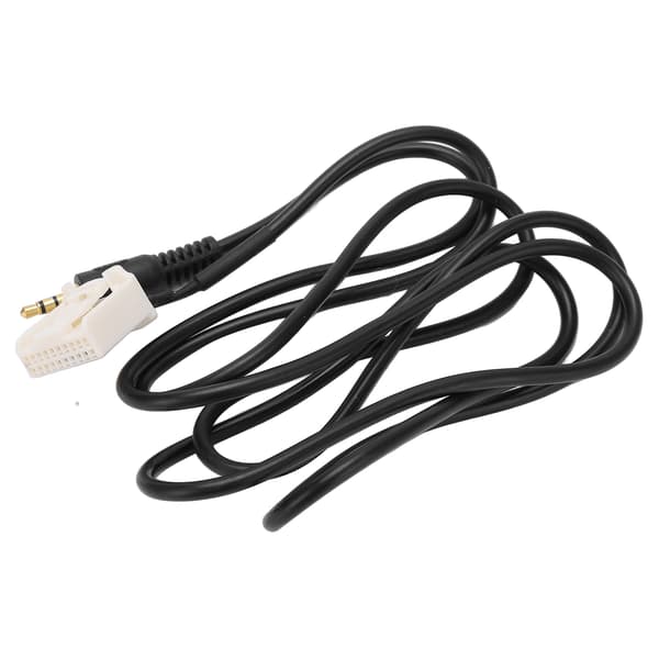 1m AUX Audio Input -sovitin 3,5mm musta Camry Corolla RAV4 Tacoma -musiikkisoittimen korvaus