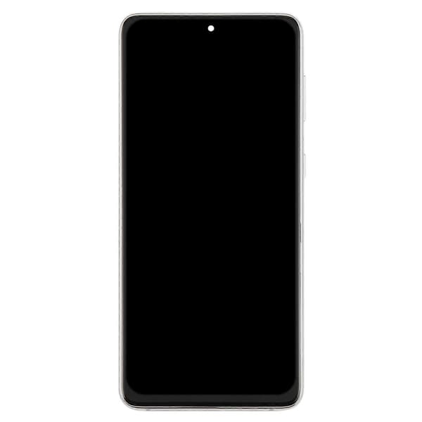 【BQ】För Samsung Galaxy S21+ SM-G996B 6,58 tums TFT LCD-skärm Digitizer komplett montering med ram, stöder inte fingeravtrycksidentifiering Silver