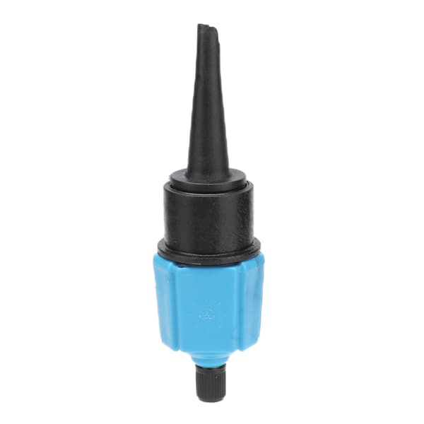 Oppustelig SUP Pumpe Adapter Bærbar Multifunktionel Luftventil Konverter til Paddle Boards Kanoer Gummibåde Blå
