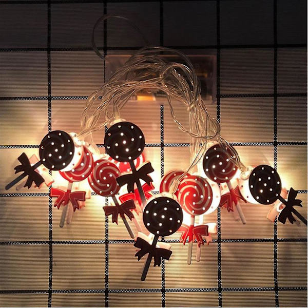 Led String Santa Claus Rat