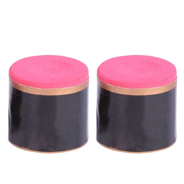 2 stk. Rød Billiard Pool Cue Kritt Snooker Tilbehør