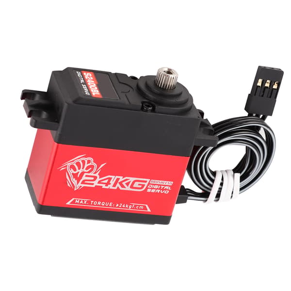 SURPASSHOBBY S2400BL 24KG Børsteløs Digital Servo til 1/8 RC Biler, Både og Robotter
