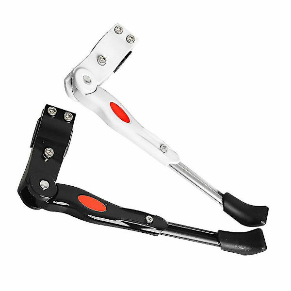 Bike Kick Stand Cykel Kick Stand Parkeringsstativ Side Prop Foot Kick Stand Parkeringsstøtte Enkeltbens mountainbike black