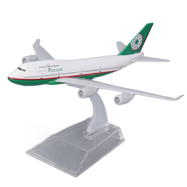 Høj Simulation Legering Flymodel Passagerfly Legetøj med Stand til Samling Dekoration