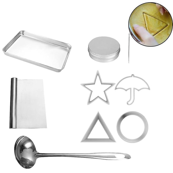 9 st/ set Squid Sugar Pie Game Form