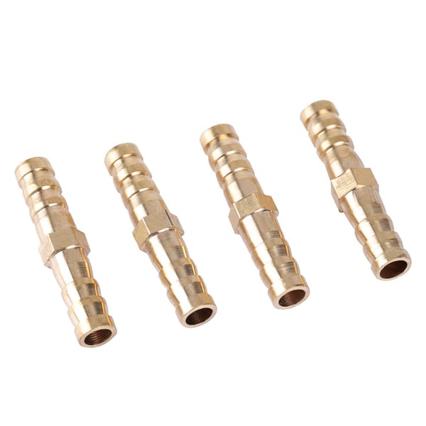 Messinkinen letkuliitin, supistus, 8 mm - 8 mm, 4 kpl