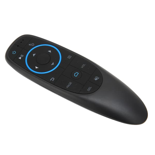Stemmekontroll IR Læring Bluetooth Luftfjernkontroll for TV-boks Datamaskin Smart TV G10BTS