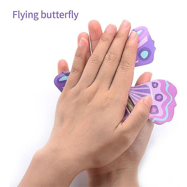 10/20/100 stycken Butterfly Flying Butterfly Clockwork Butterfly Butterfly Card Prank Butterfly Flying Paper 100st 100pcs