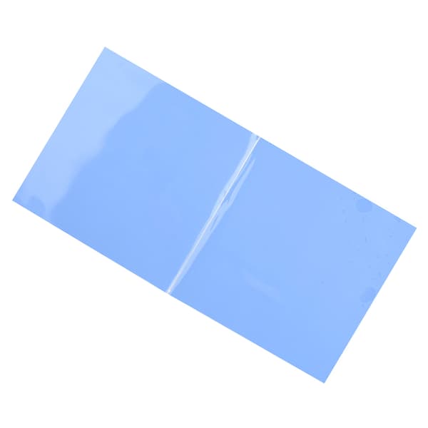100 mm x 1 mm CPU Chip Køleplade Køling Termisk Ledende Silikonpude (2 stk)