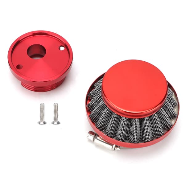 Luftinntakssett aluminiumslegering med adaptererstatning for 47cc 49cc Mini Pocket Bike