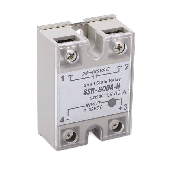 80A Enfas Solid State Relä DC Kontroll AC Anti-korrosion SSR Modul Maskineri AC24 480V 3 32VDC