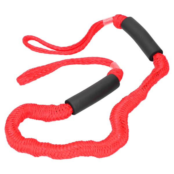 Elastisk Båd Bungee Dock Lines PE Strækbart Fortøjningstov Marine Rød