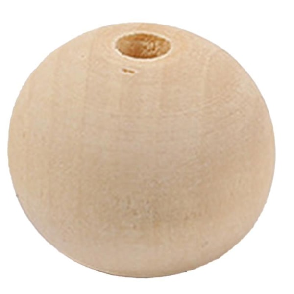 Luonnonpuiset pyöreät helmet Tee itse korujen valmistus Asusteet Luovat käsintehdyt rannekorut korvakorut 0.8cm500