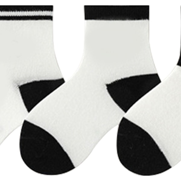 5 Par Strømper med Panda-Motiv til Børn - Bløde Bomuldsstrømper til Efterår/Vinter - XL til 9-12 År