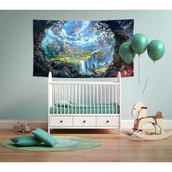Metsälinnan seinäriipus, Psykedeelinen unelma Tapestry Fairy Tale Tapestry
