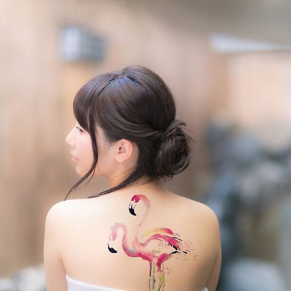Vandtætte engangs tatoveringsmærkater Ins Wind Tattoo Stickers til mænd og kvinder