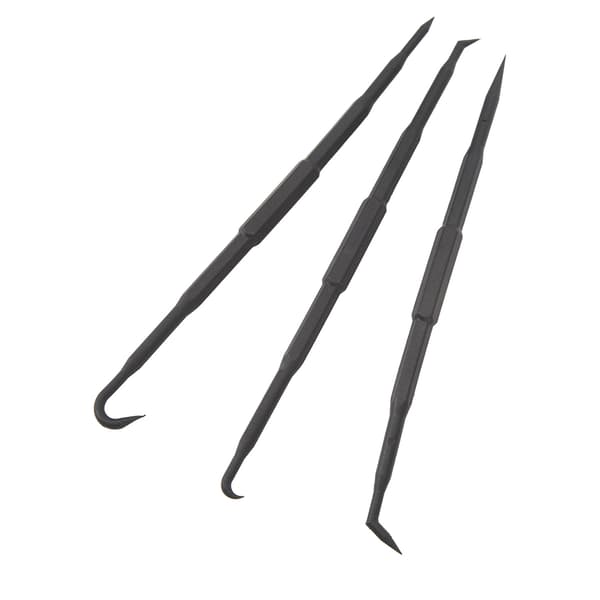 3PCS Dubbelsidig Flexibel O-Ring Krok- och Plocksats - Universal Packningsdragare för Fordonsbruk