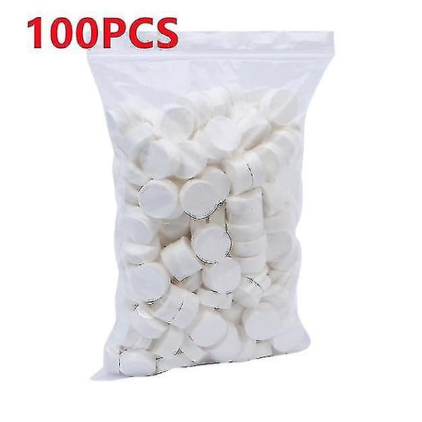 500 st/100 st Magic mjuk bomull engångs komprimerade handduksservetter Tablett Resevävnad Xuangshang 100PCS