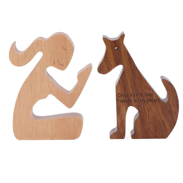 Kæledyr Mindegave Træ Ornament Kæledyr Sorg Medfølelse Minde 14x10,5x2cm