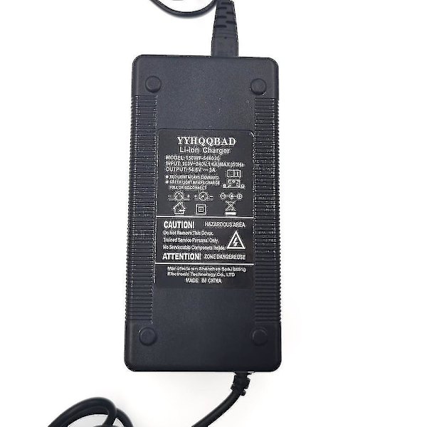Power Laddare 54.6v 3a Batteriladdare För 13s 48v Li Ion Elcykel Lithium High