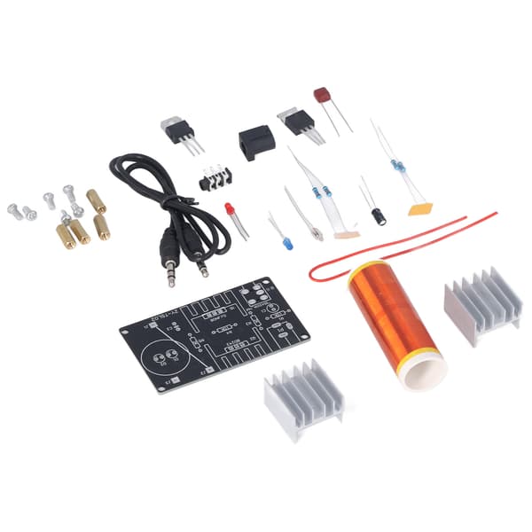 Mini Musikspole Modul DIY Plasma Højttaler Samling Lydkabel 15W 15-24V DC Input