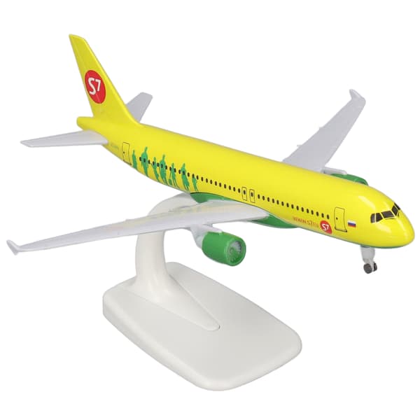 Avtagbart landningsställ Gul legering Flygplansmodell med hjul