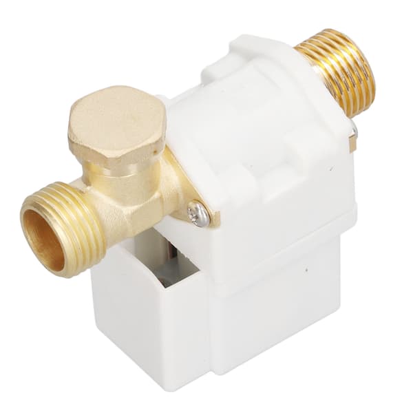 Solvannvarmer Solenoidventil Messing Elektrisk Normalt Lukket Tilbehør 4,5 Tommer AC220V