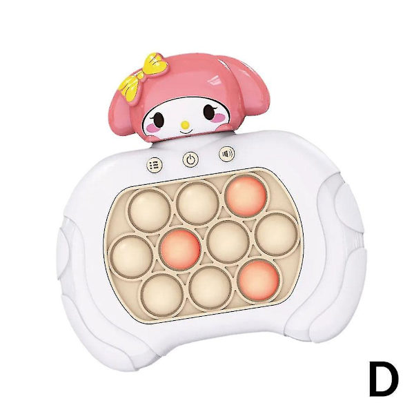 Electric Squeeze Toy 120 Levels Ny Kuromi Pop-up Toys Developmental Brain Training Toy Cinnamon