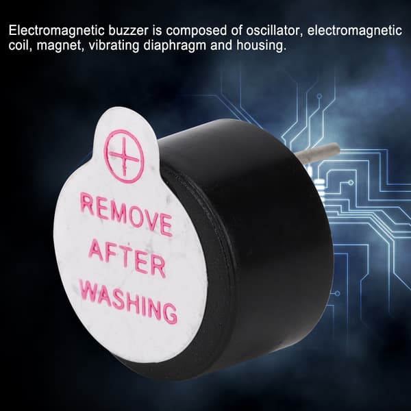 10 stk. DC 3V Aktiv Summer Alarm Elektromagnetisk Beeper 9x6MM 9x5.5MM