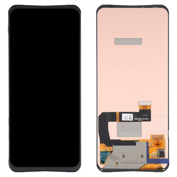LCD-skærm til Lenovo Legion 2 Pro 2021 L70081 med digitizer komplet enhed (sort) Black