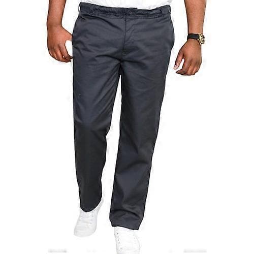 【BQ】D555 Basilio Kingsize Rugbybukser til mænd Black 58L