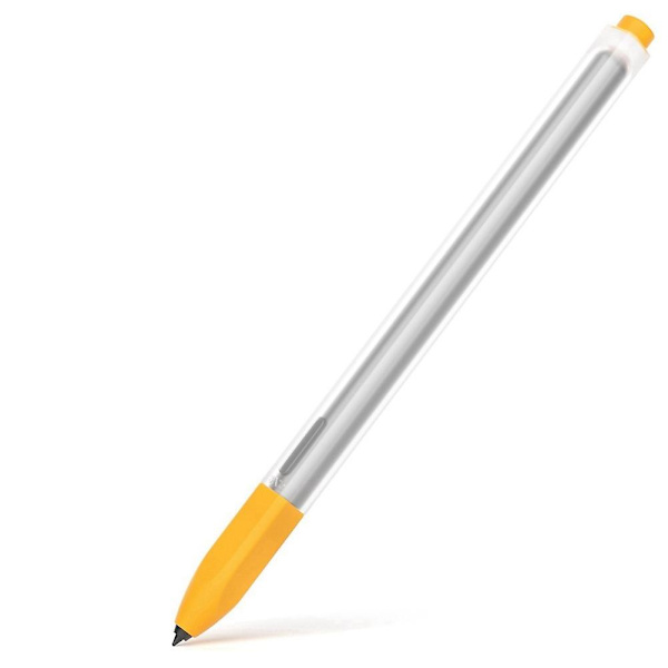 For Galaxy Tab S7/s8 Stylus Pennedeksel Nettbrett Stylus Pennehylse Ikke-anti-fall beskyttelsesveske Yello Yellow