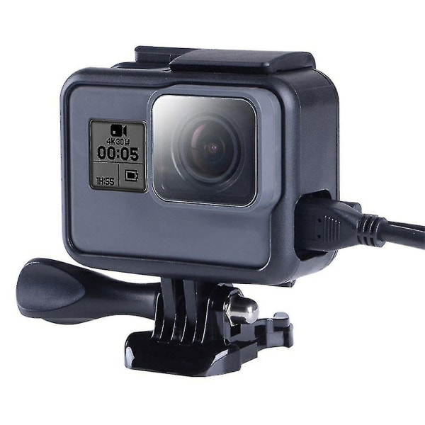 Skyddsram för Gopro- case Reptålig case Tillbehör för Gopro Hero 7 6 5 Actionkamera