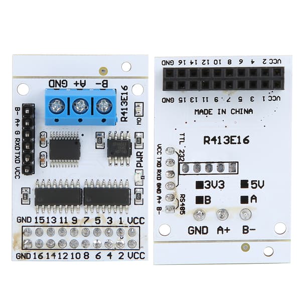 5V 16-kanals RS485 Controller Modul Rtu Modul IO Kontrol Switch Board Relæ Board R413E16_A