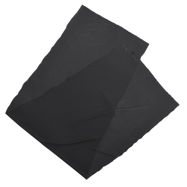 Pölytiivis kaiuttimen suojakansi - 1,7m x 0,5m - Musta