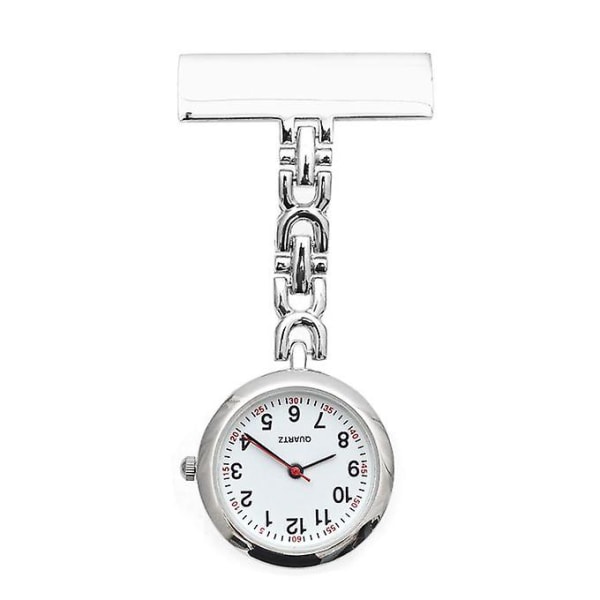 Nurse Lapel Pin Watch Fob Watch Clip-on Hanging Quartz