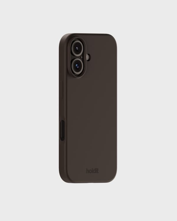 【BQ】holdit iPhone 16 Mobilcover Silikone Chocolate 58