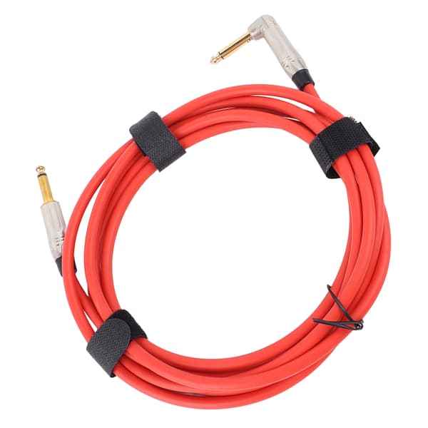 Elektrisk Folk Gitarr Bas Ljudkabel 6.35mm Brusreducering 3m