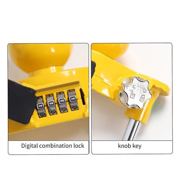 【BQ】Padlock Code Password Tow Hitch Lock Trailer Tow Ball Caravan Camping Weatherproof