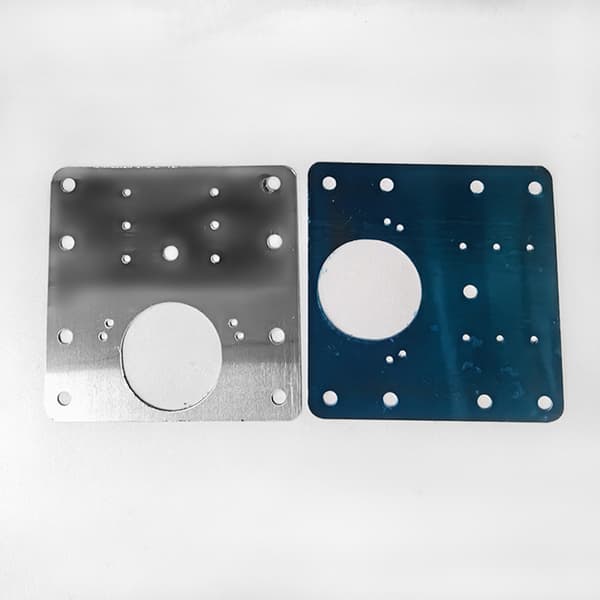 [BQ]Hængselreparationsplade Møbler 9x9 cm Rustfrit Stål 10-pak Sølv D971 Sølv Silver 320