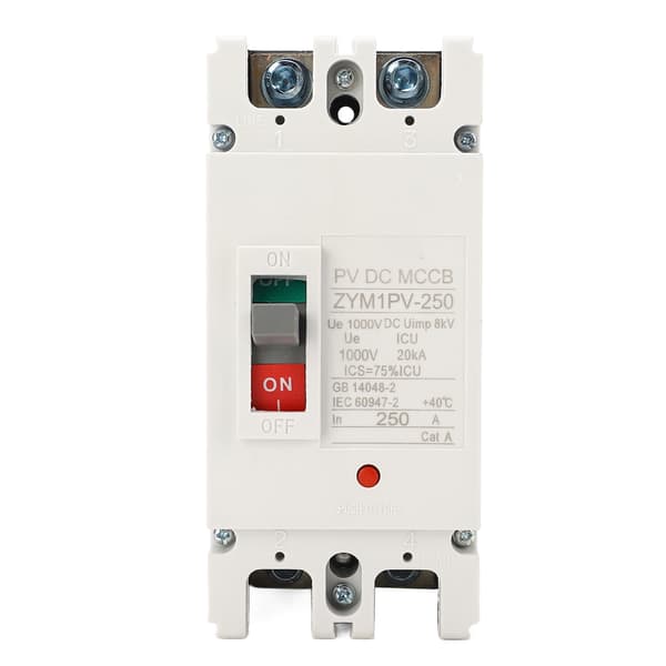 【BQ】2P miniature afbryder støbt hus DC 1000V 250A 20KA brydeevne