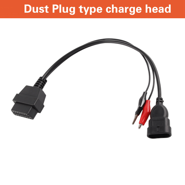 3-polet til 16-polet OBD2 Diagnostisk Kabeladapter til Fiat, Alfa Romeo og Lancia